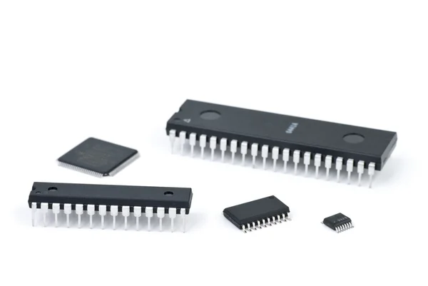 Few microchips — Stock Photo, Image