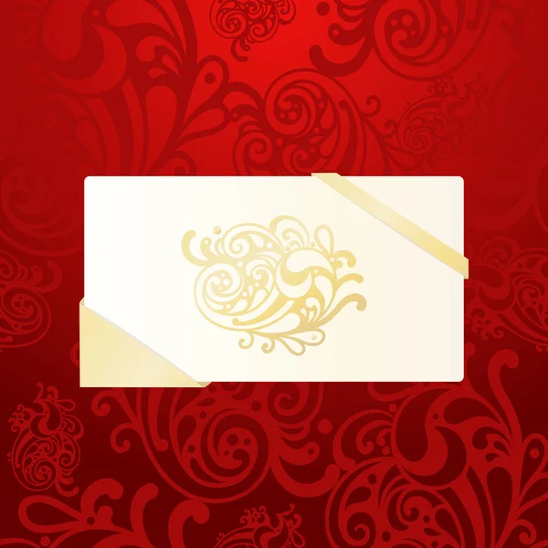 Carte de vœux vectorielle sur fond transparent — Image vectorielle