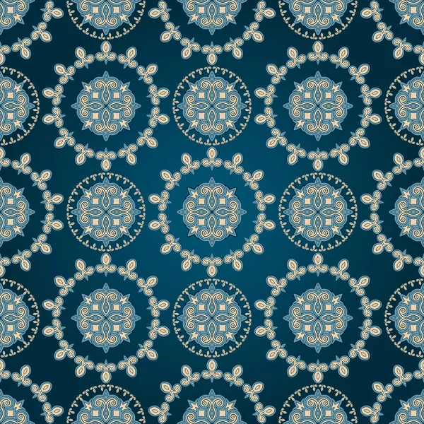 Vecteur motif oriental sans couture — Image vectorielle