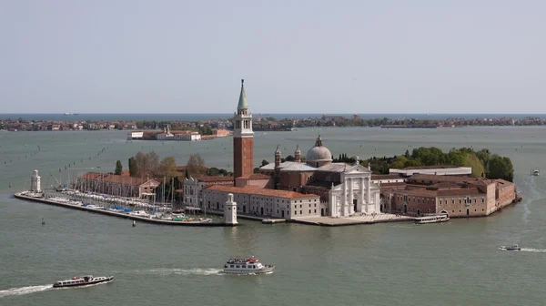Luchtfoto van Venetië stad — Stockfoto