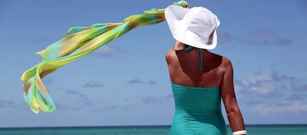 Stock image Relax on Caribbean Beach