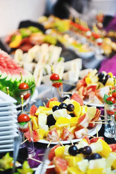 Buffet food closeup — Stock Photo, Image
