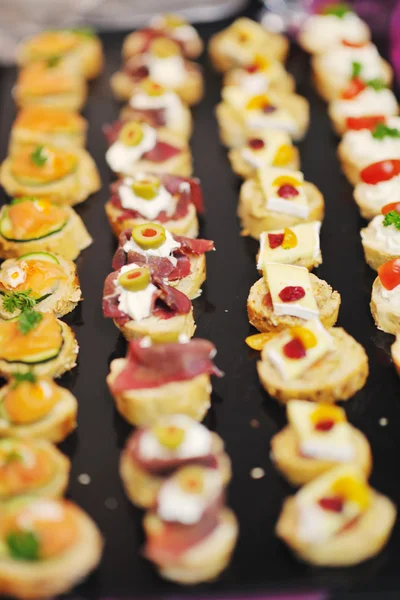 stock image Buffet food closeup