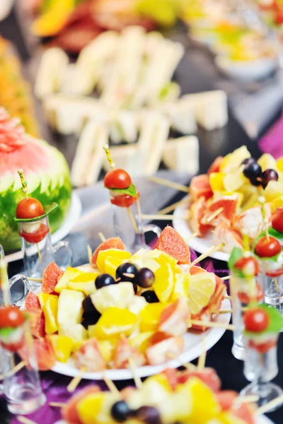 Ontbijtbuffet voedsel close-up — Stockfoto