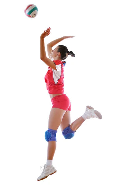 Ich spiele Volleyball — Stockfoto
