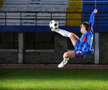 Futbolcu iş başında