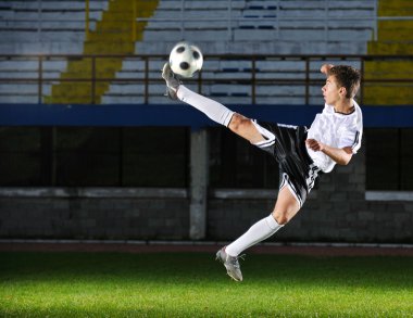 Futbolcu iş başında