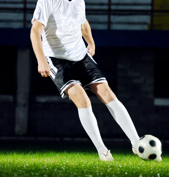 Football player in action — Stock Photo, Image