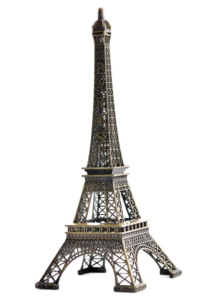 Torre París eiffel modelo aislada —  Fotos de Stock