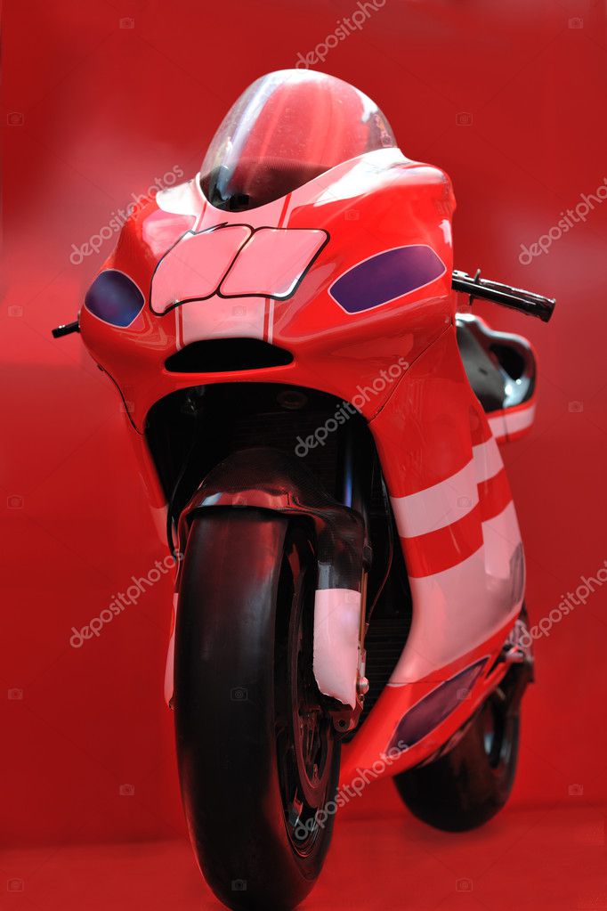 red power bike