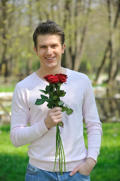 stock image Casual young man portrait