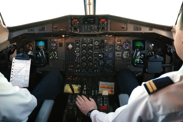 비행기 조종석 — 스톡 사진