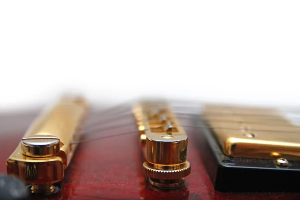 Instrumento de música guitarra — Fotografia de Stock