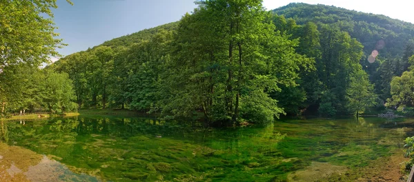Lake in puur natuur — Stockfoto