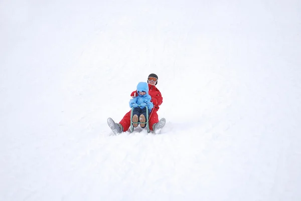 Jogos de neve — Fotografia de Stock