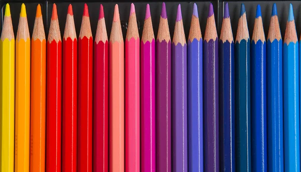 다채로운 연필 — 스톡 사진