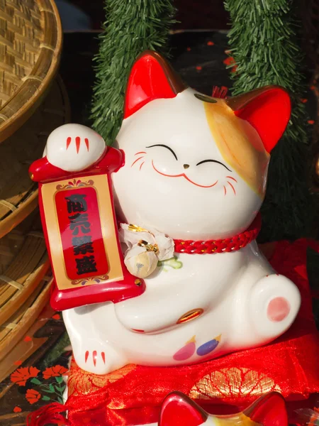 Gato de porcelana — Foto de Stock