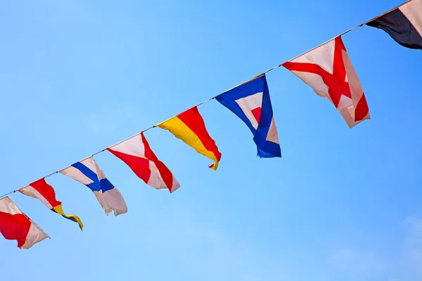 Nautical flags — Stock Photo, Image