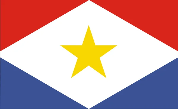 Флаг Сабы — стоковое фото