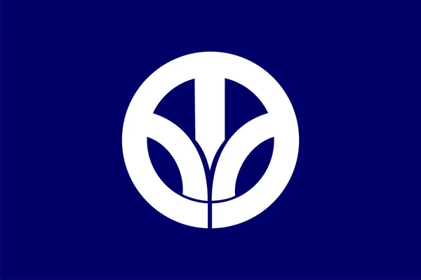 Fukui vlajka — Stock fotografie