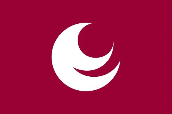 Bandeira de hiroshima — Fotografia de Stock