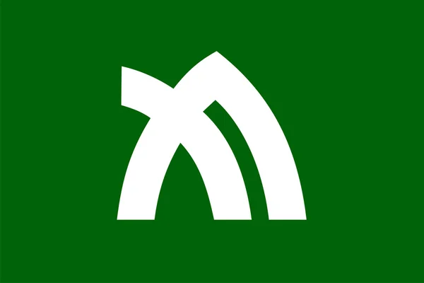 Kagawa flaga — Zdjęcie stockowe