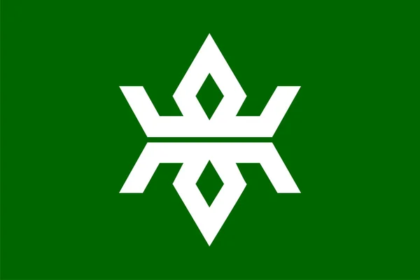 Iwate flagga — Stockfoto