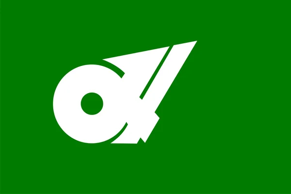 Bandeira de Mie — Fotografia de Stock