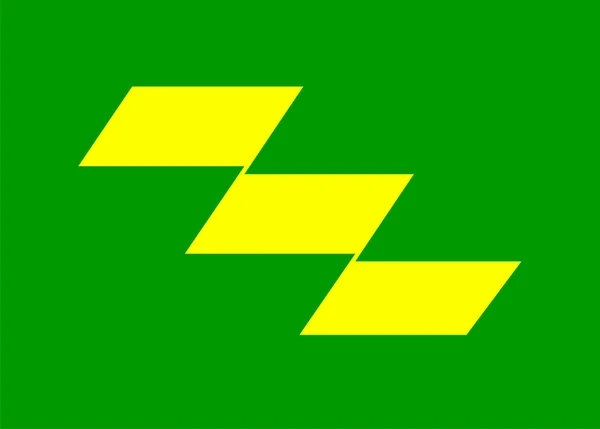 Bandeira de Miyazaki — Fotografia de Stock