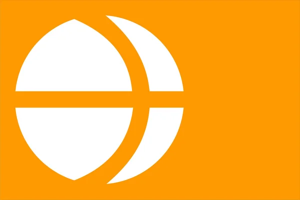 Bandeira de Nagano — Fotografia de Stock