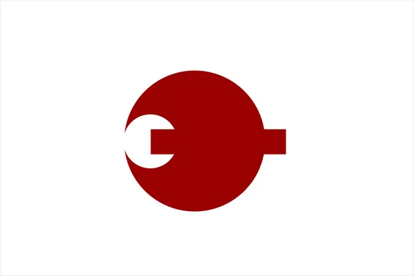 Σημαία της Nara — Φωτογραφία Αρχείου