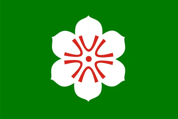 Saga zászló — Stock Fotó