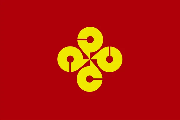 Shimane zászló — Stock Fotó