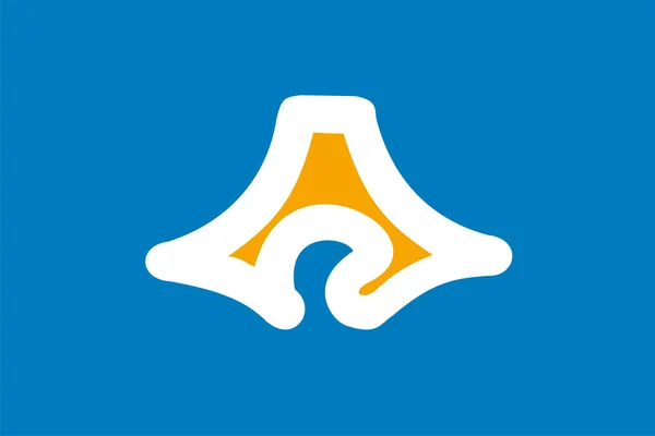 Shizuoka vlag — Stockfoto