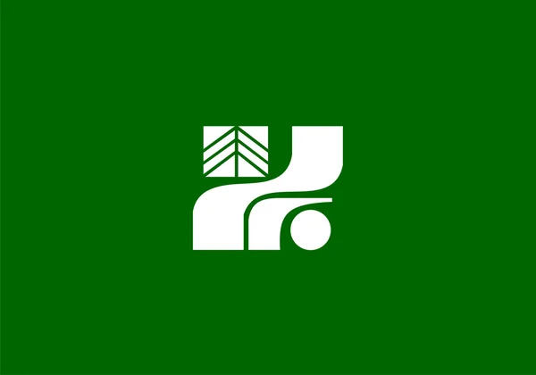 Tochigi zászló — Stock Fotó