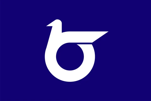 Tottori-Flagge — Stockfoto