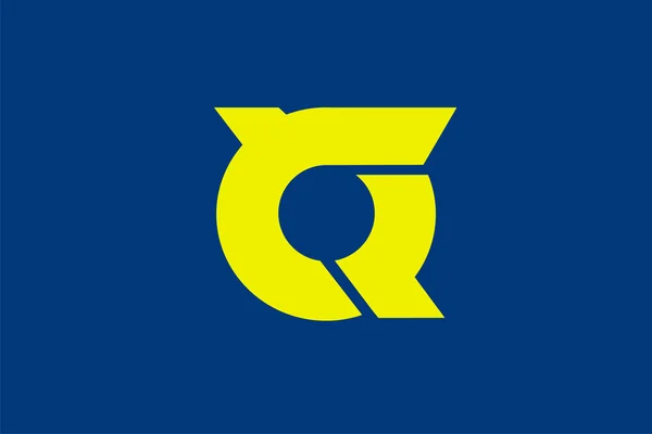 Bandera Tokushima —  Fotos de Stock