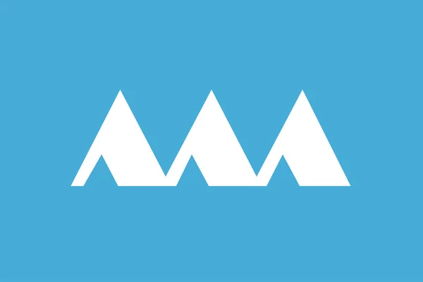 Yamagata bayrağı — Stok fotoğraf