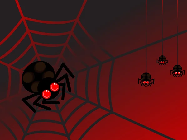 Хеллоуїн павуків — стоковий вектор