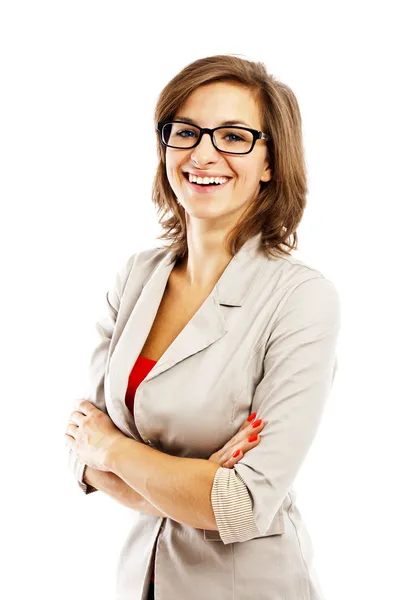 Woman with glasses Stock Photo