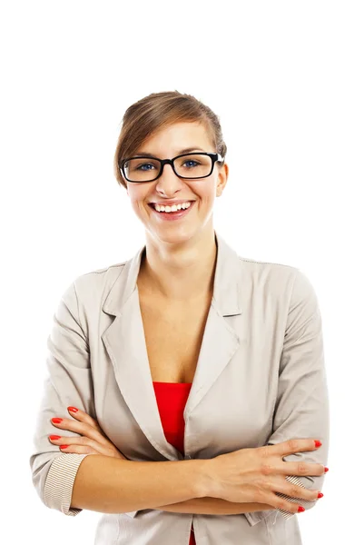 Woman with glasses Stock Image