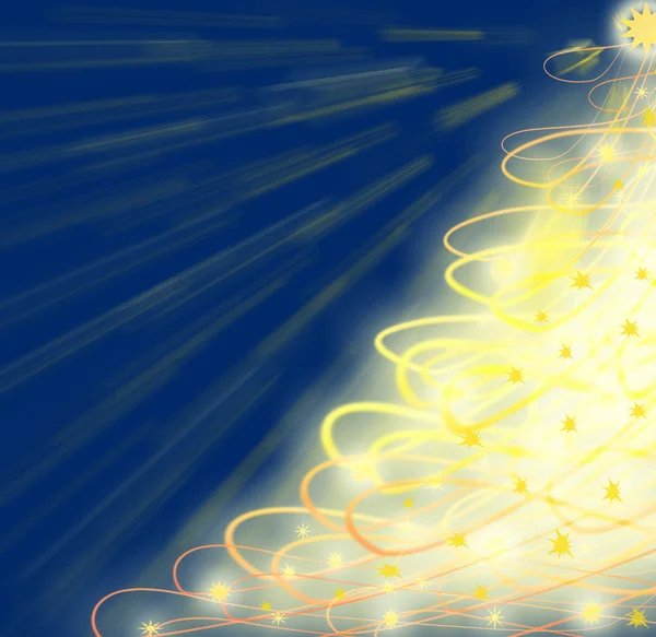 Kerstboom, — Stockfoto