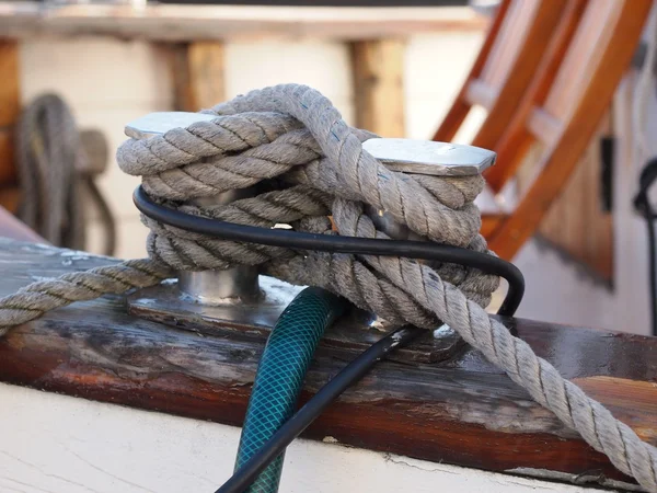Rope on a Ship — Stock Photo, Image