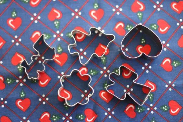 Coupe-biscuits de Noël — Photo