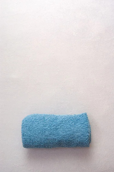 Синій рушник — стокове фото