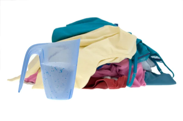 A ruhákat a mosás — Stock Fotó
