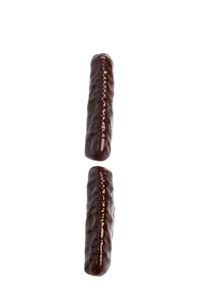 Number, figure - chocolate sticks — Stock Photo, Image