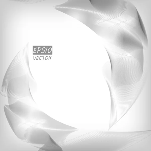 Abstract Silver Background - Vector Illustration — Stock Vector