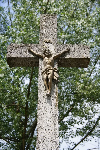 石十字架 — 图库照片