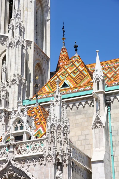 Matthias-kyrkan i budapest, Ungern — Stockfoto